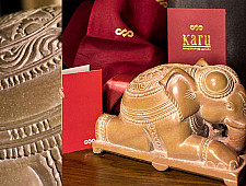 Karu ☘ Hasti Holder Stone { Soapstone } ☘ 5